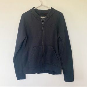 Jordan Black Zip Up Sweatshirt